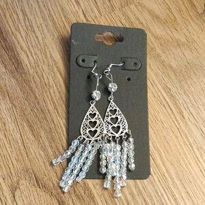 Elegant Silver Dangle Earrings